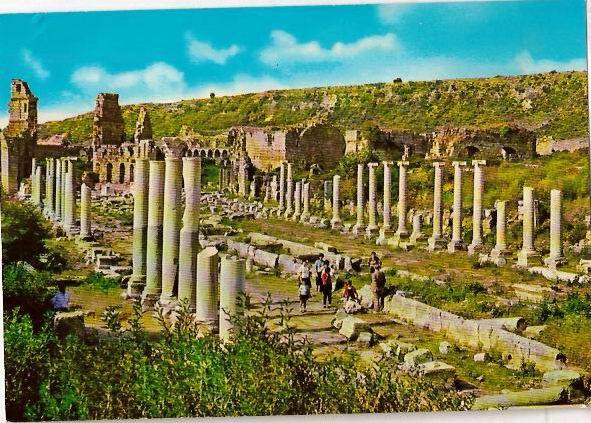 tarihi perge antik kenti